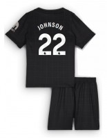 Tottenham Hotspur Brennan Johnson #22 Vieraspaita Lasten 2025-26 Lyhythihainen (+ shortsit)